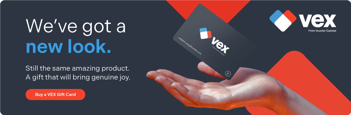 The VEX Gift Card has a new look!